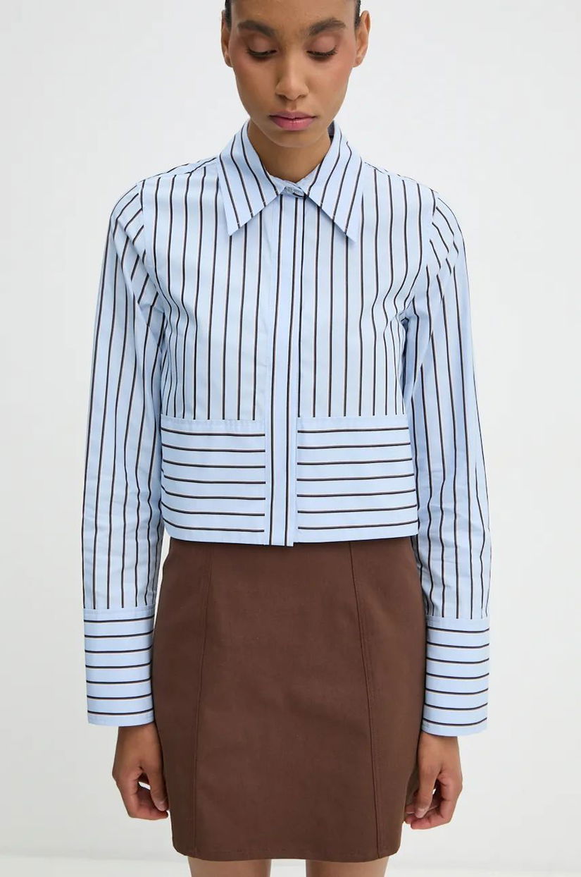 Day Birger et Mikkelsen camasa Max - Contemporary Stripe RD femei, cu guler clasic, regular, DAY65243341