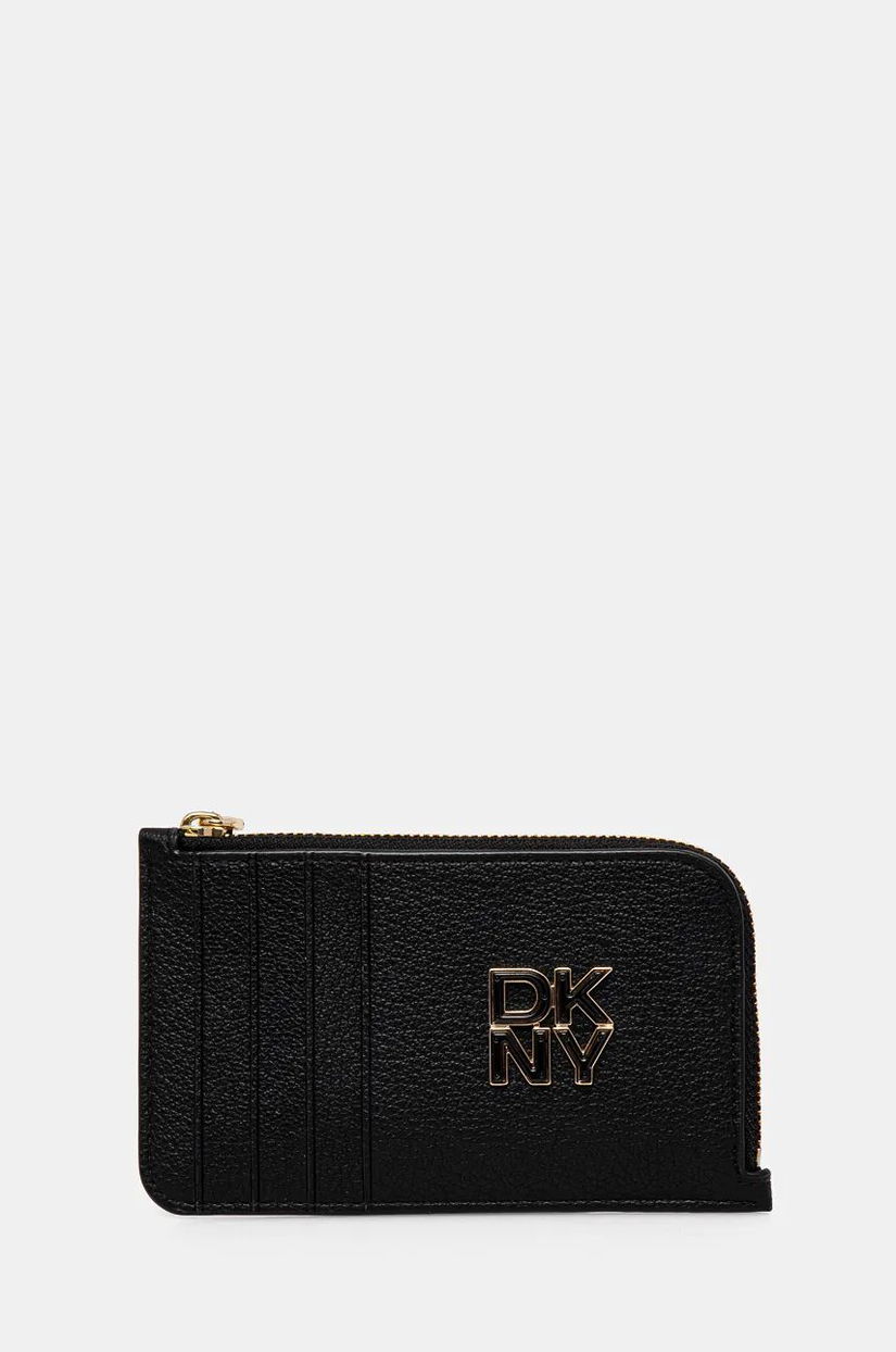 Dkny carcasa din piele culoarea negru, R43ZKF84