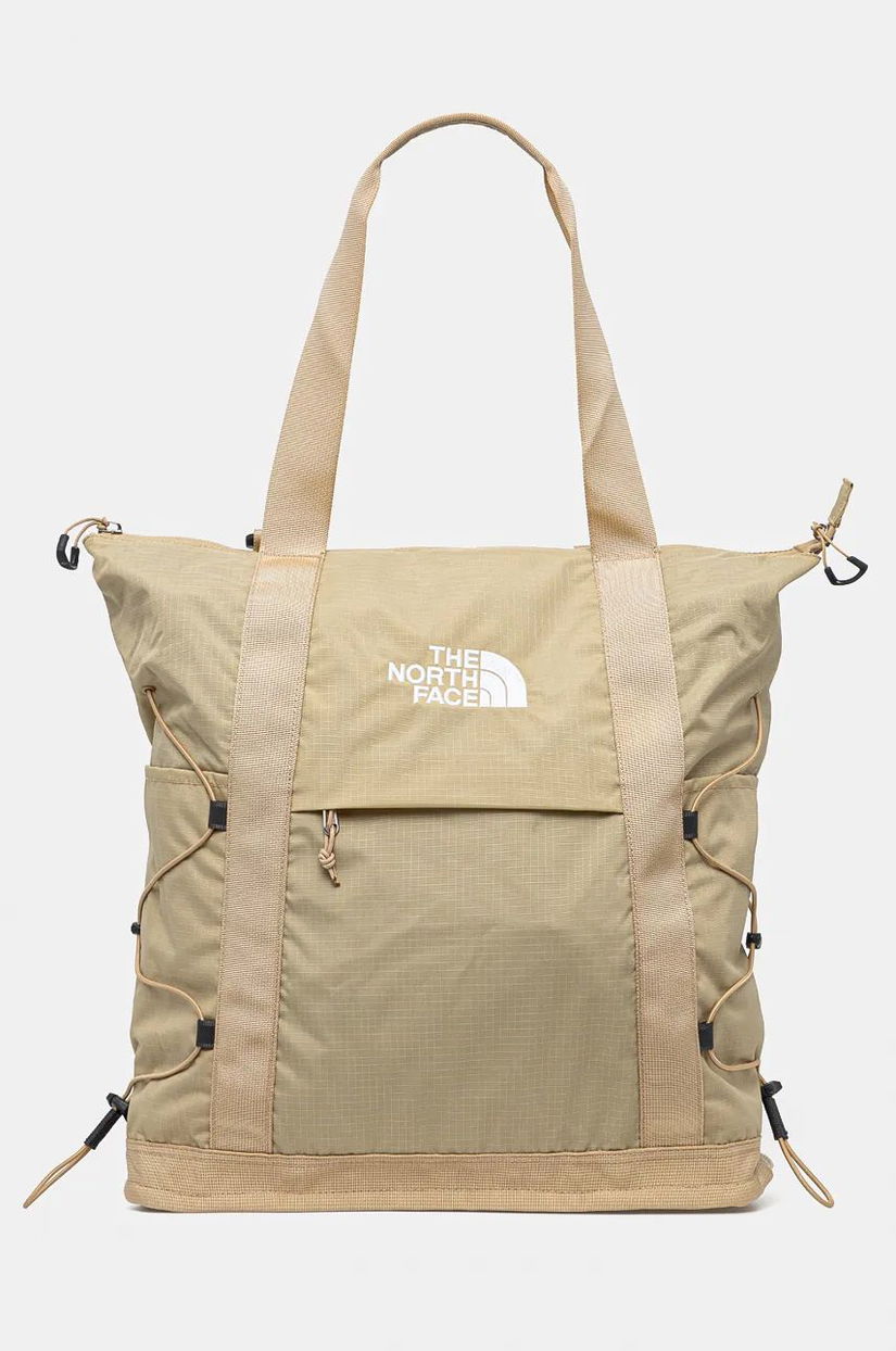 The North Face rucsac Borealis Tote 22L femei, culoarea galben, mare, neted, NF0A52SVLK51