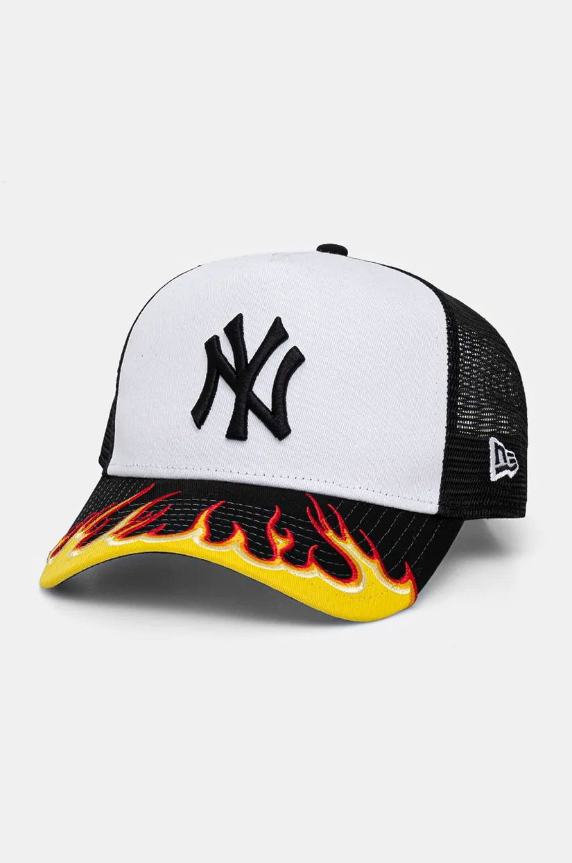 New Era șapcă NEW YORK YANKEES culoarea negru, cu imprimeu, 60565478