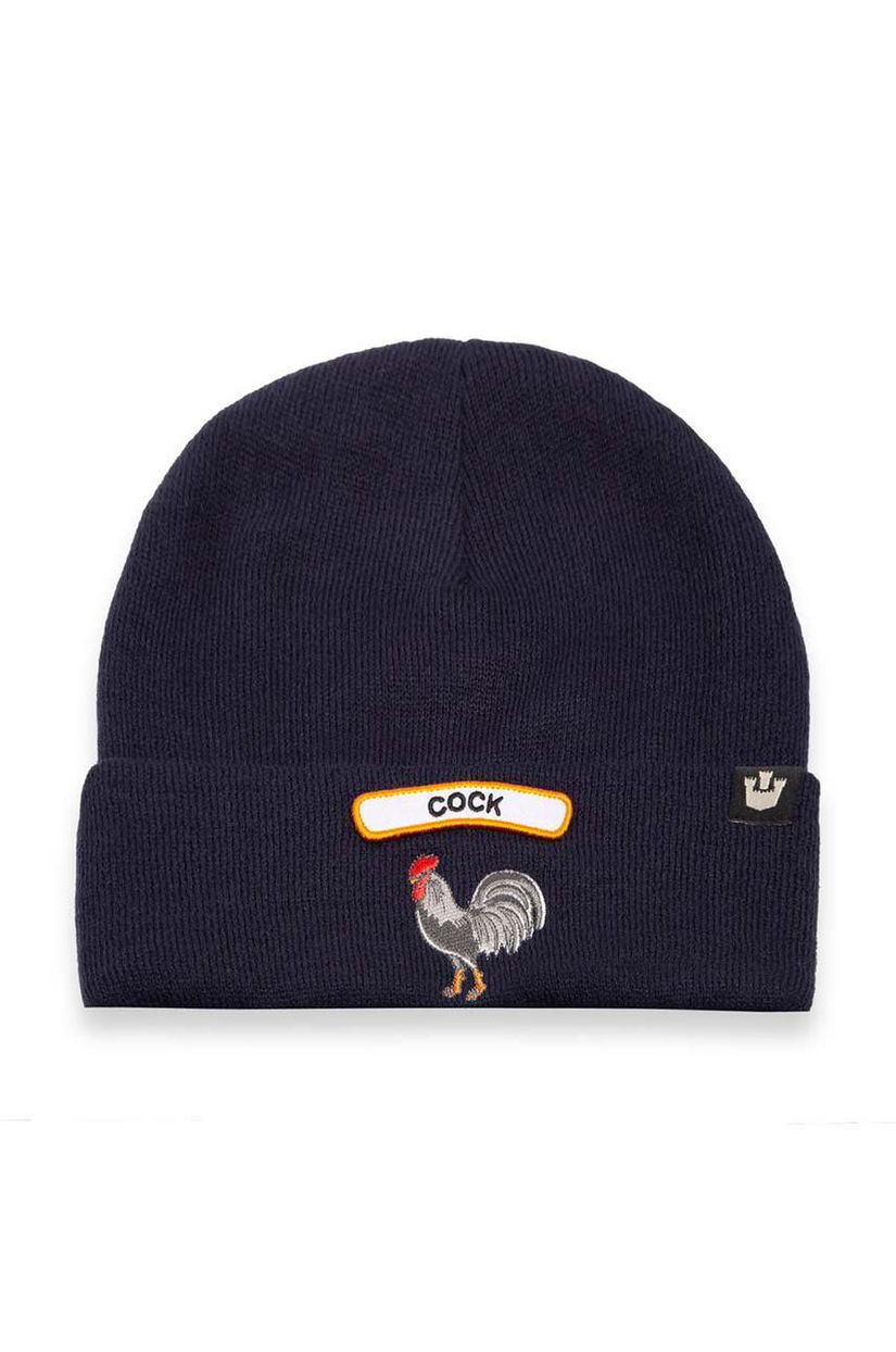 Goorin Bros căciulă de lână Soft Rock Cock culoarea albastru marin, de lana, 107-1795