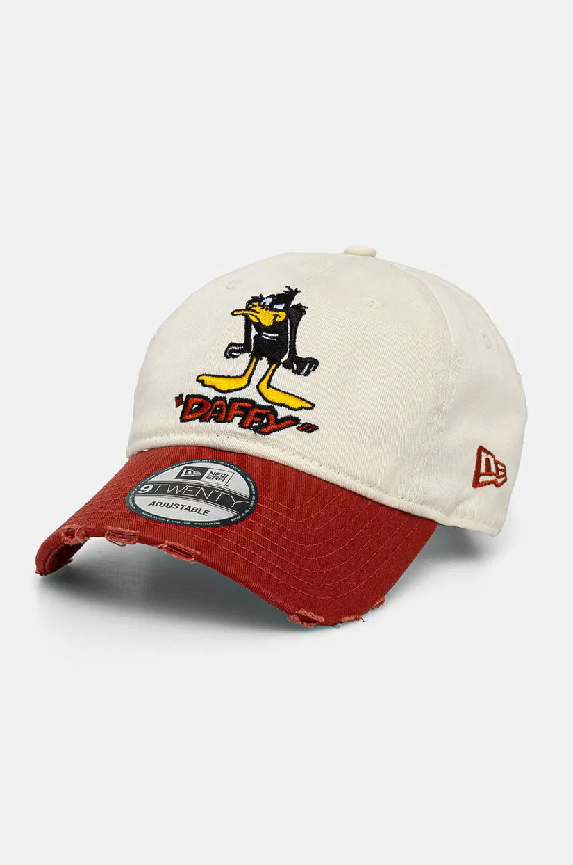 New Era șapcă de baseball din bumbac DAFFY DUCK culoarea rosu, modelator, 60565320