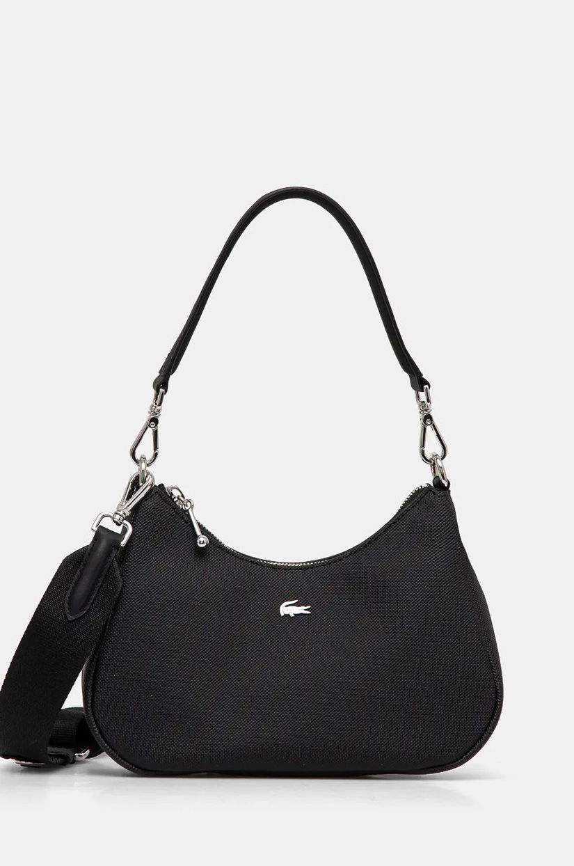 Lacoste poseta culoarea negru, NF4756DZ