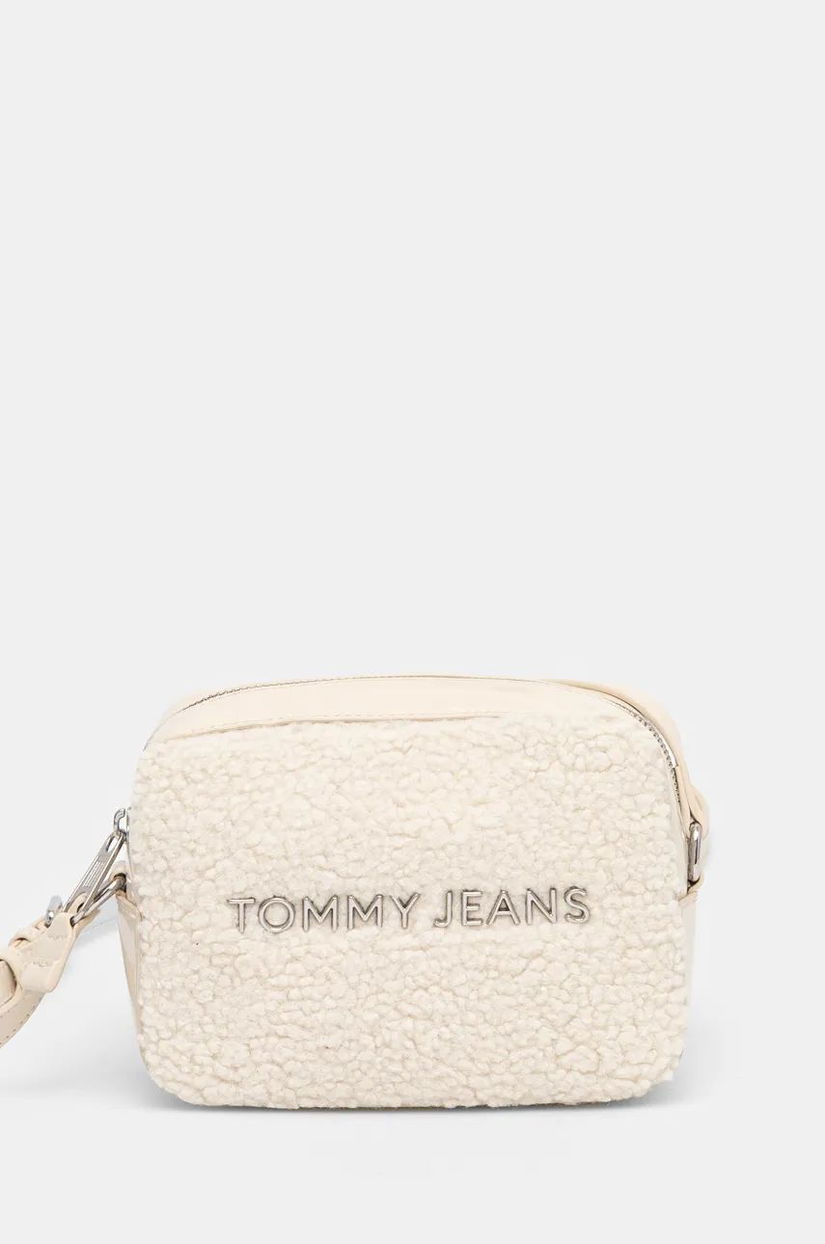 Tommy Jeans poseta culoarea bej, AW0AW16493