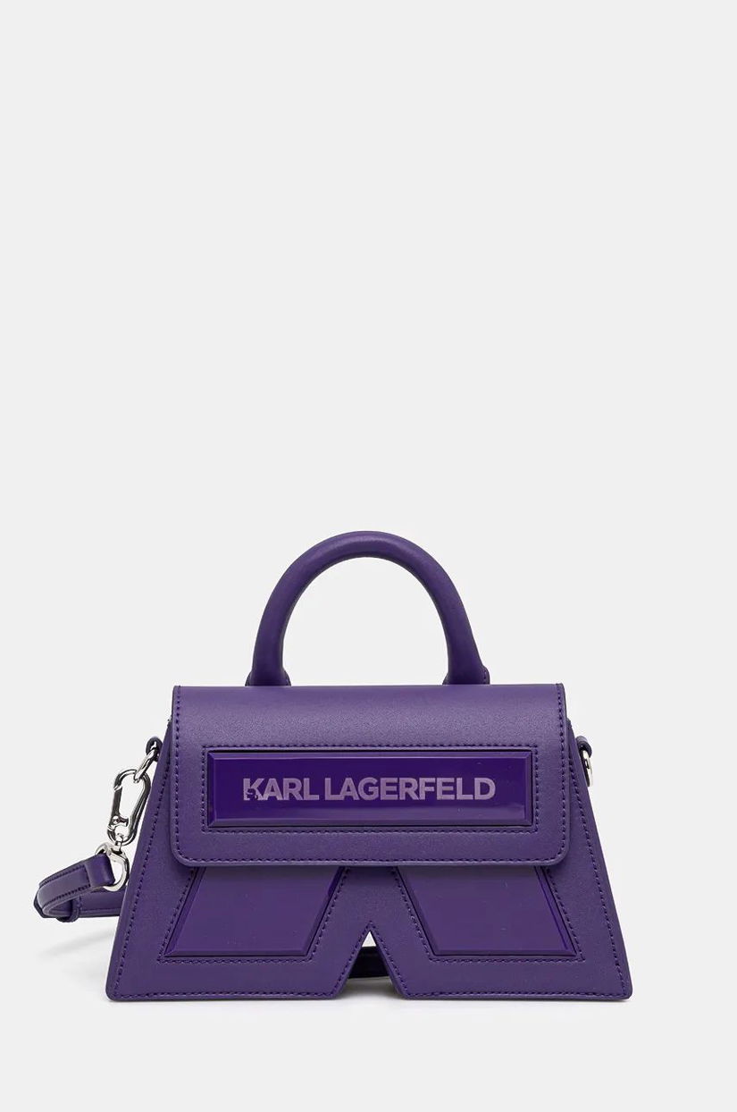 Karl Lagerfeld poseta culoarea violet, 245W3107