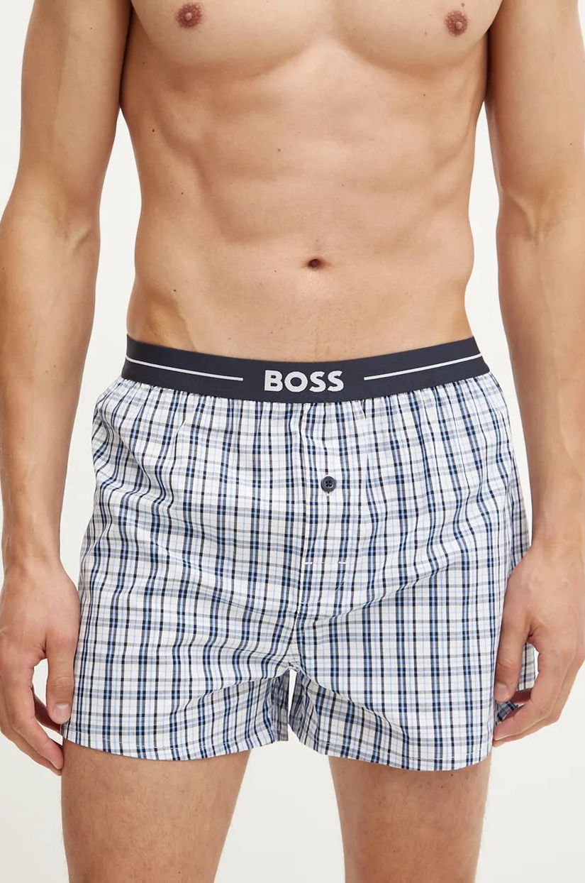 BOSS boxeri de bumbac 3-pack