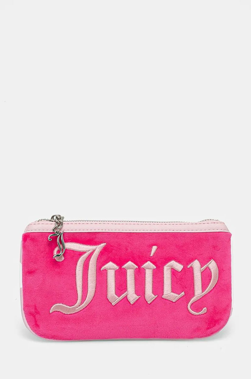 Juicy Couture portfard Iris culoarea roz, BIJIR5323WZC