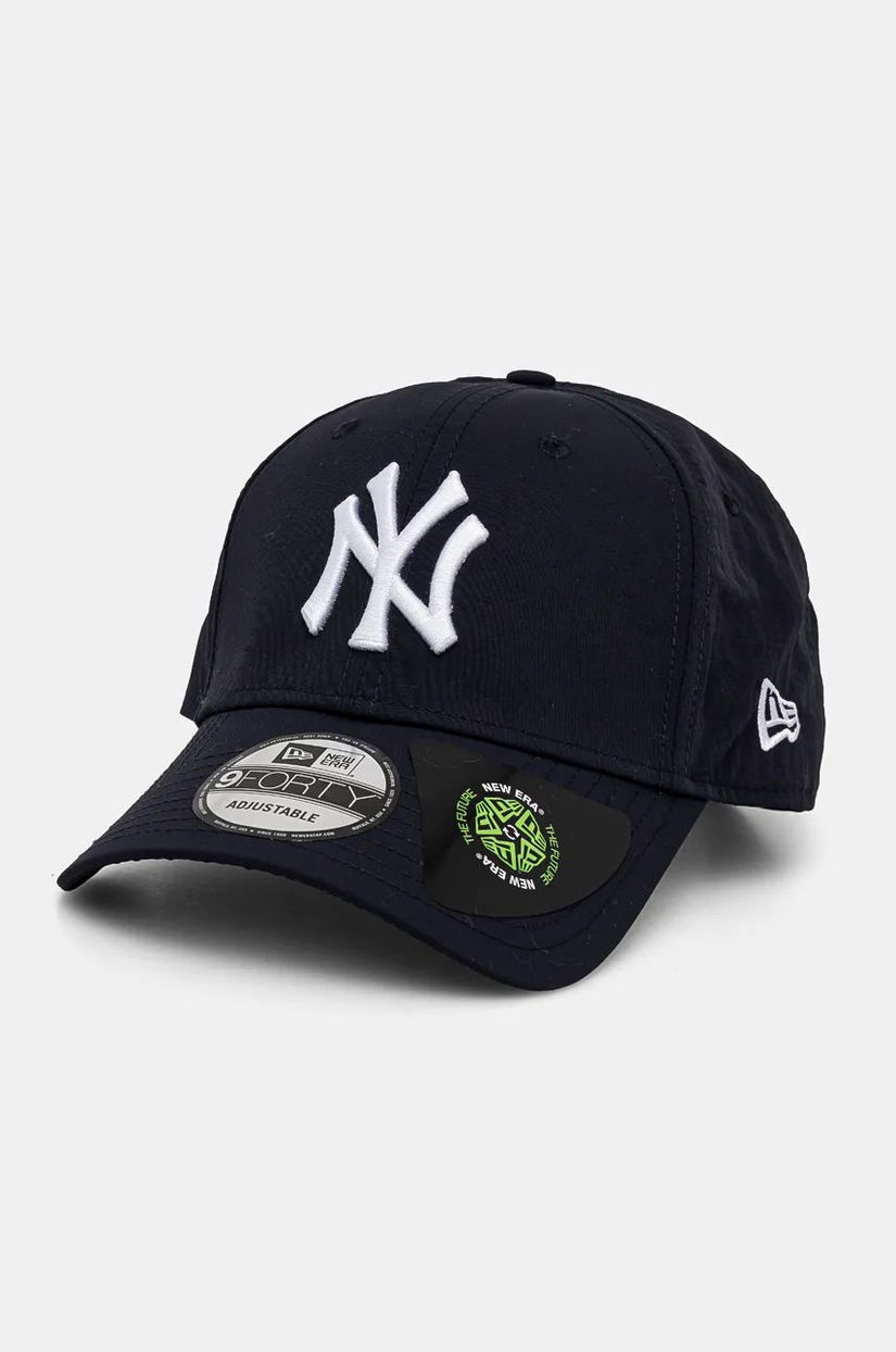 New Era șapcă NEW YORK YANKEES culoarea albastru marin, cu imprimeu, 60565226