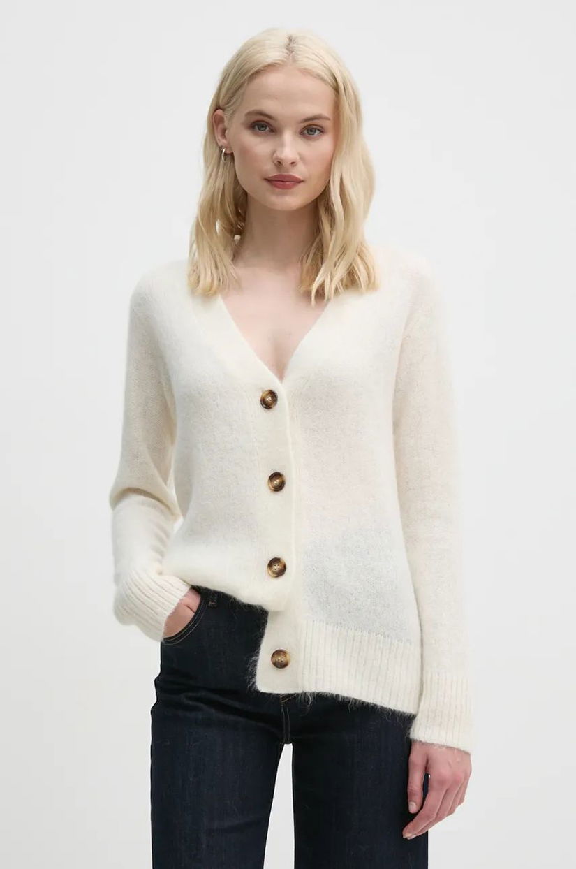 Joop! cardigan din lana culoarea bej, 30043672