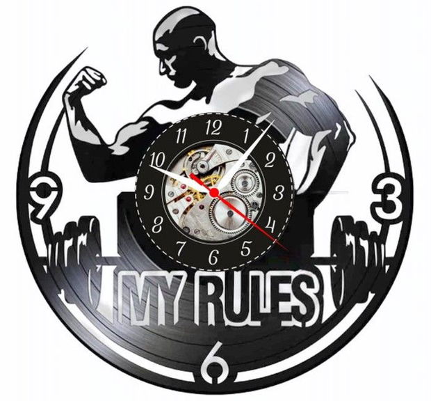 MY RULES- ceas de perete