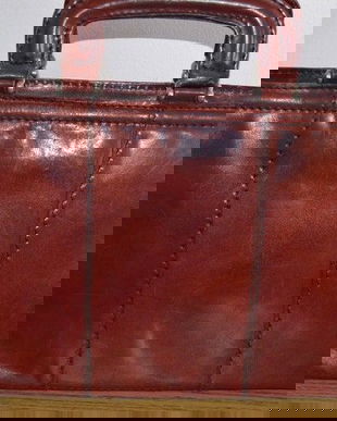 Geanta vișinie vintage