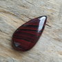 Cabochon ochi de tigru rosu, 28x15x6 mm