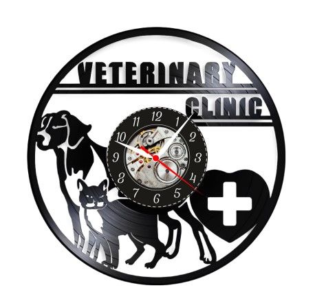 CLINIC VETERINARA- ceas de perete