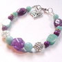 Bratara ametist si amazonit