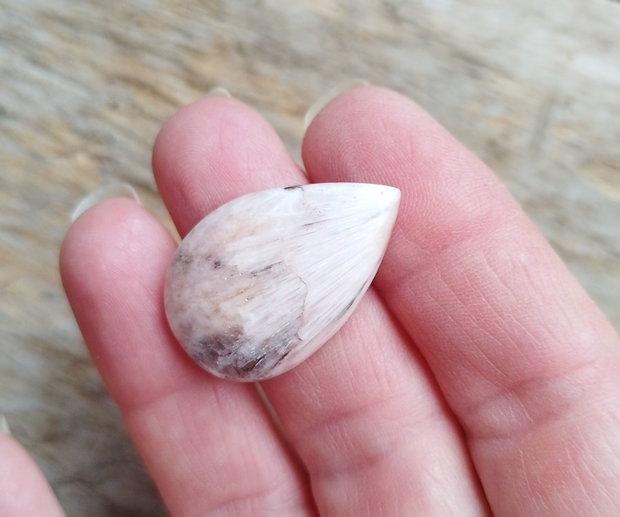 Cabochon scolecit, 30*20 mm