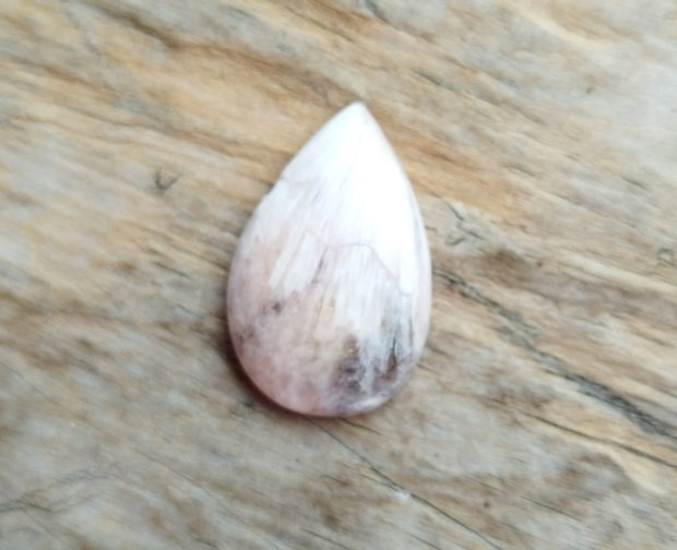 Cabochon scolecit, 30*20 mm