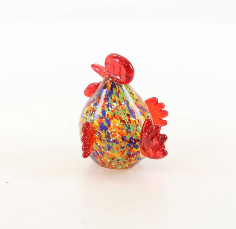 Cocosel-figurina din sticla Murano