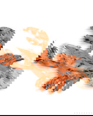 Homar-figurina din sticla Murano