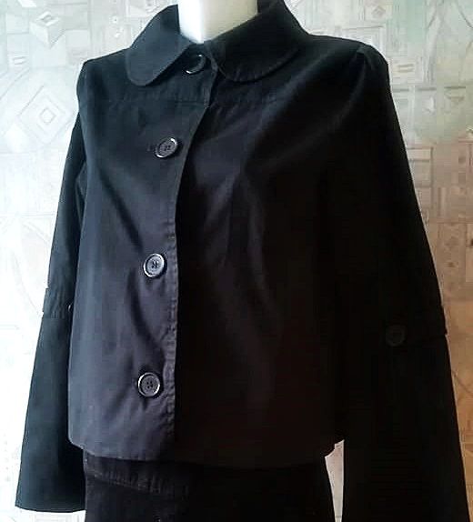 jacheta neagra retro , Kiabi Women , 42