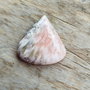 Cabochon scolecit, 22x22x7 mm