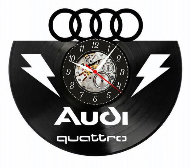 AUDI QUATTRO- ceas de perete