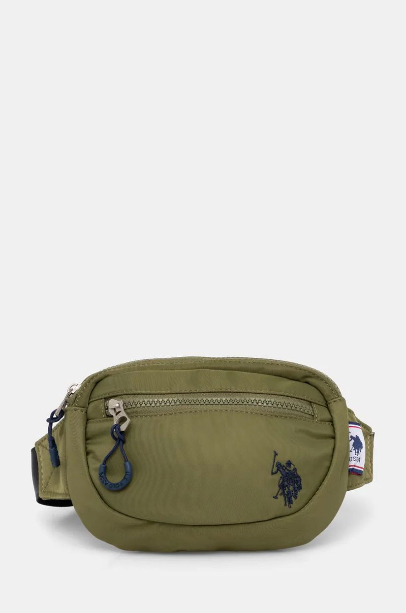 U.S. Polo Assn. borseta Bigfork culoarea verde, BIUB55677MIA