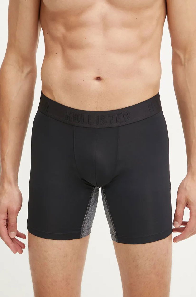 Hollister Co. boxeri 5-pack barbati, culoarea albastru marin, KI314-4029