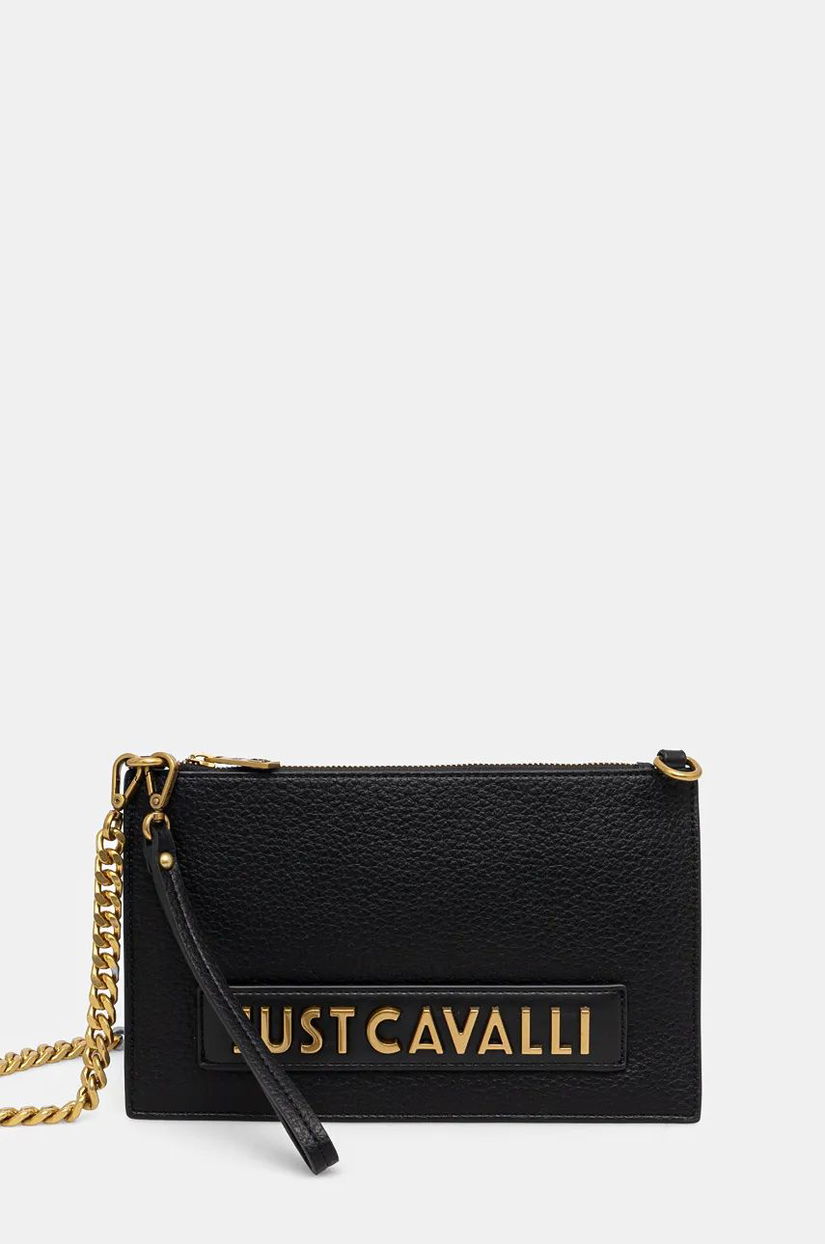 Just Cavalli poseta culoarea negru, 77RA4BD6 ZSB22