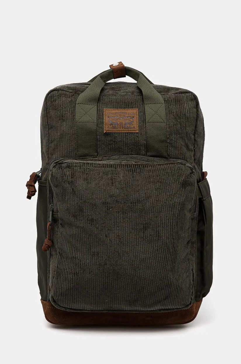 Levi's rucsac culoarea verde, mare, modelator, D7727-0008