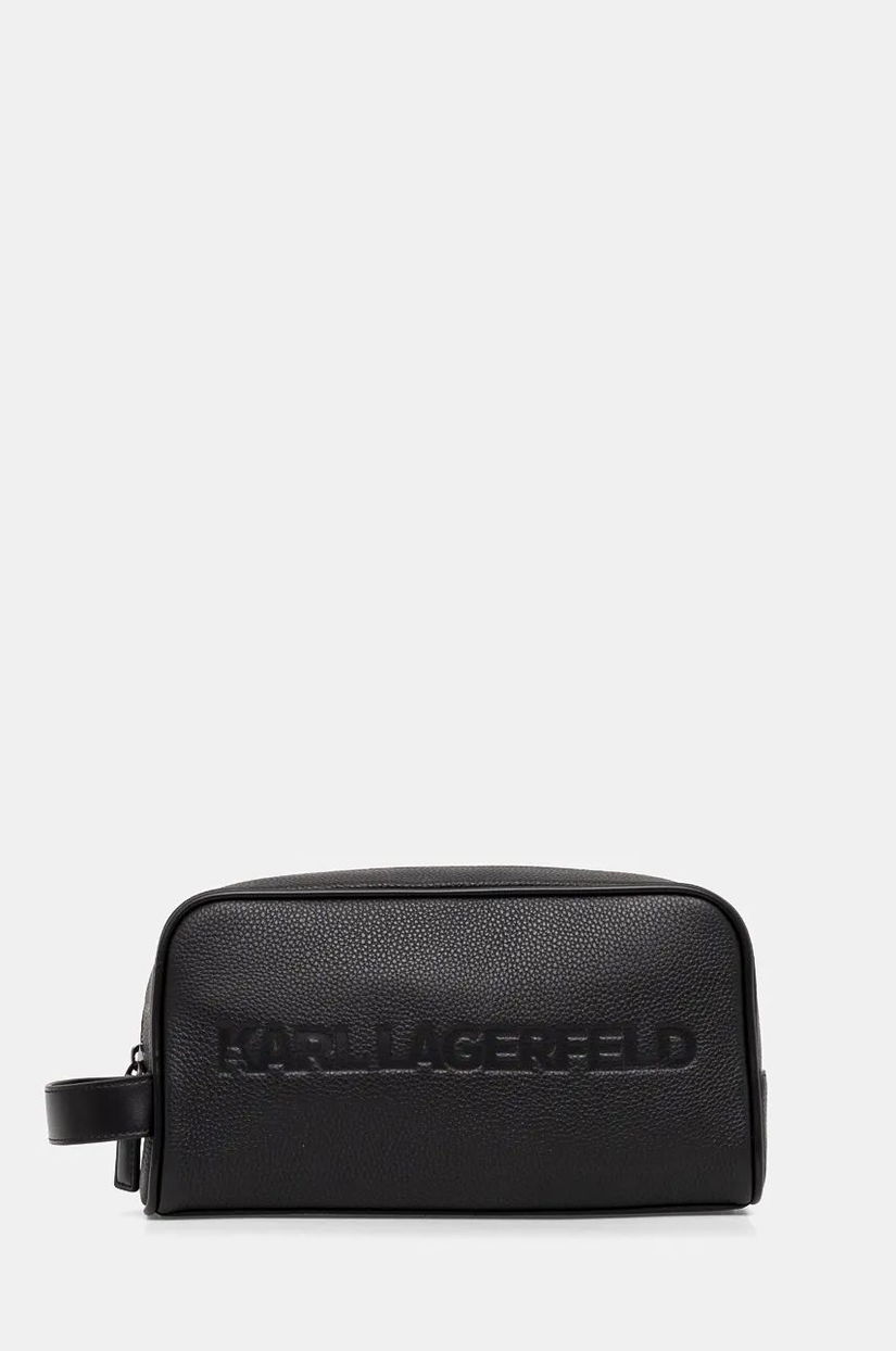 Karl Lagerfeld portfard culoarea negru, 246M3212