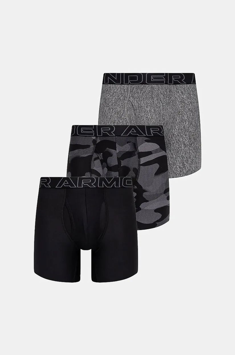 Under Armour boxeri 3-pack barbati, culoarea negru, 25UUSHJ193