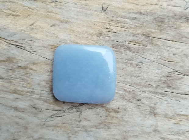 Cabochon angelite, 23x21 mm