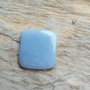 Cabochon angelite, 23x21 mm