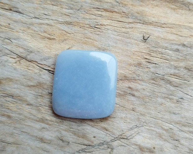 Cabochon angelite, 23x21 mm