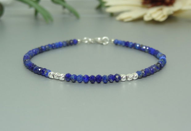 Bratara din lapis lazuli