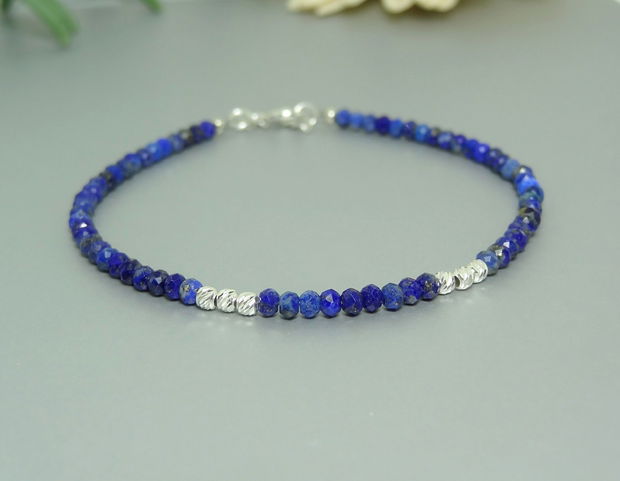 Bratara din lapis lazuli