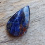 Cabochon sodalit, 36*23*6.5 mm