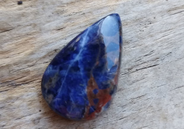 Cabochon sodalit, 36*23*6.5 mm