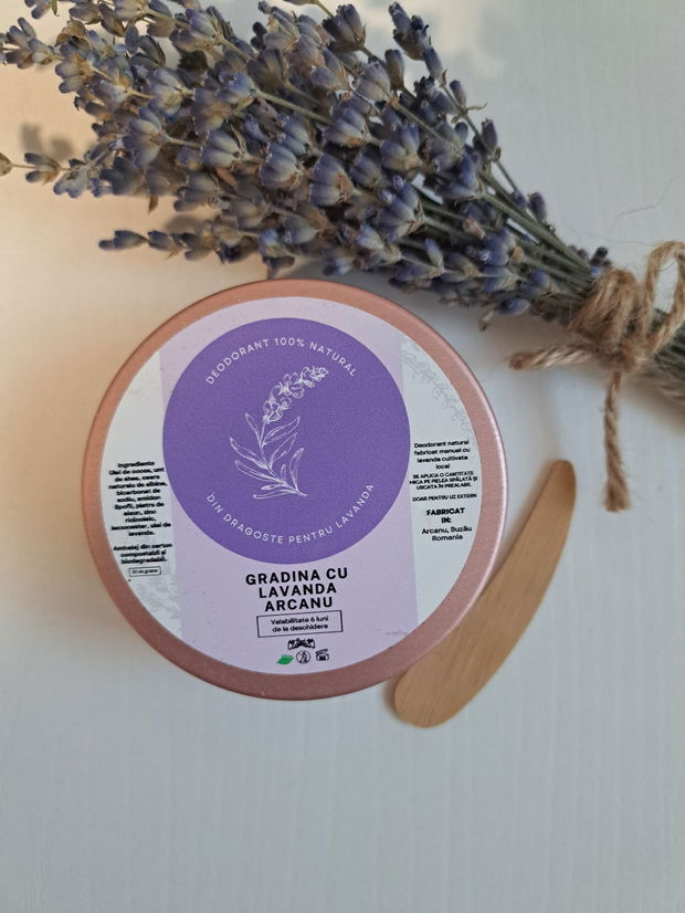 Deodorant natural cu lavanda