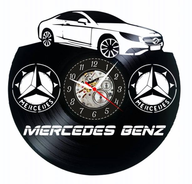 MERCEDES-ceas de perete (personalizabil)