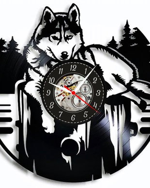 HUSKY - ceas de perete