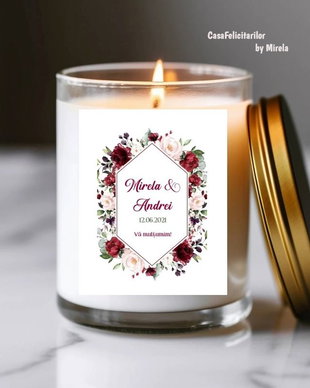 Etichete marturii Burgundy