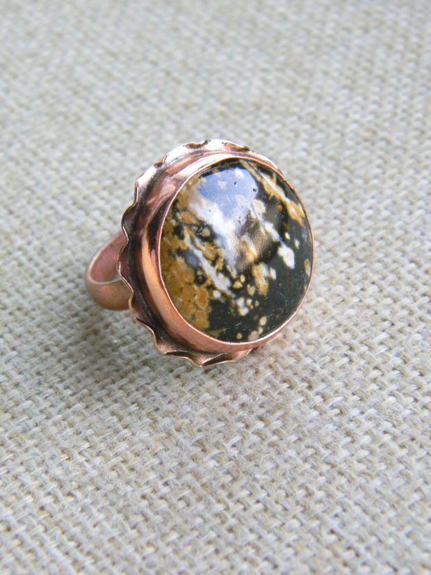 Inel ocean jasper (F51)