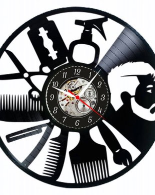 BARBERSHOP- ceas de perete