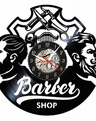 Barber shop - ceas de perete