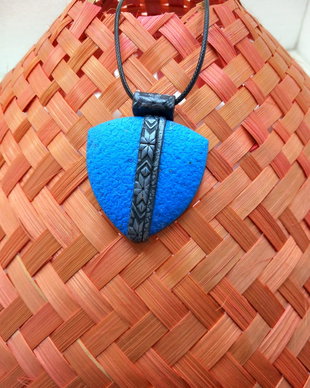 Set bleu din lut polimeric