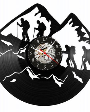 ALPINISTI- ceas de perete