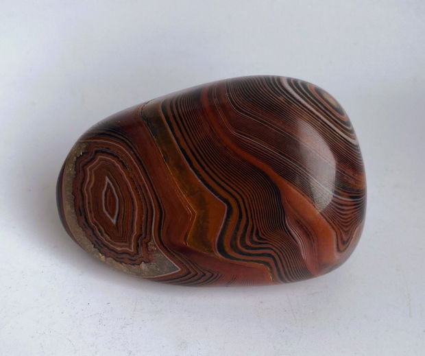 Agat Sardonyx - piatra polisata