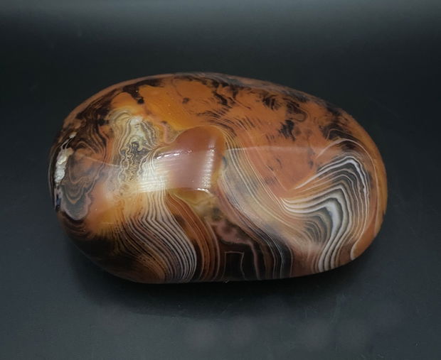 Agat Sardonyx - piatra polisata