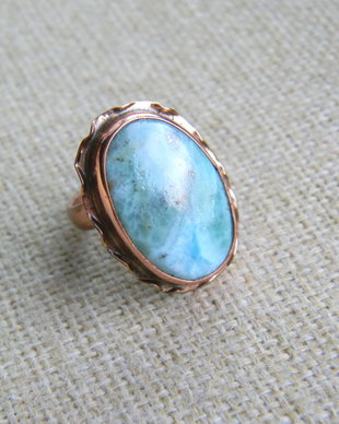Inel larimar (F46)